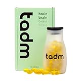 tadm Brain Supplement | kaltgepresstes Schwarzkümmelöl, Algenöl,...