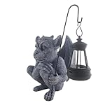 Hlagmix Gargoyle-Statue für den Außenbereich, Solar-Gargoyle-Statuen |...