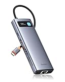 Baseus 9 in 1 Docking Station USB C 4K@120Hz, 2 HDMI dual monitore USB C...