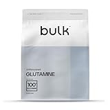 Bulk L-Glutamin Pulver, Geschmacksneutral, 1 kg, 200 Portionen, Verpackung...