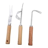 DIKACA 3 Stück Gartenwerkzeug Hand Unkrautstecher Wieder Eine Feste Hand...