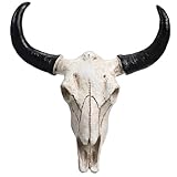 Garneck Harz Skulptur Handwerk Nachahmung Stierkopf Schädel Skulptur...