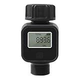 Wasserzähler für Gartenschlauch, Wasserzähler mit LCD-Display und...