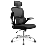 DEVAISE Bürostuhl Ergonomisch, Schreibtischstuhl mit Verstellbarer...