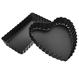 HOLIDYOYO 2Stücke Herz Und Rechteckige Kuchenform Aus Metall Mit...