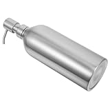 BUGUUYO Edelstahl Seifenspender Nachfüllbar Pumpflasche...