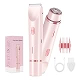 CheckSimple Glow Aura Bikini Trimmer, Bikini Trimmer Frauen 2-in-1 Dual...