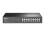 TP-Link TL-SG1016PE 16-Port Gigabit Easy Smart Switch mit 8-Port PoE+, bis...