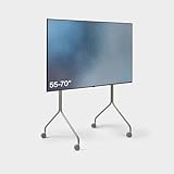 Pedestal Moon Rollin’ Tall TV Ständer mit Rollen für Fernseher 44 bis...