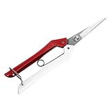 CLISPEED Multifunktionale Gartenschere aus Robustem Stahl Langlebig und...
