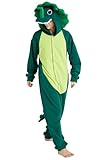 Loiahoer Unisex Erwachsene Triceratops Onesie Kostüm Pyjama Dinosaurier...
