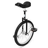 uyoyous Einrad 20 Zoll Unicycle Balance Training, Höhenverstellbar Einrad...