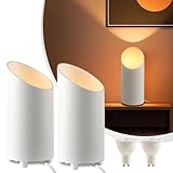 Uplight Spot 2 Stück Weiß, Led Bodenstrahler Mit Fußschalter, Indirekte...