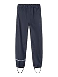 NAME IT Unisex Nkndry Rain Pant Fo Noos Jacke, Dark Sapphire, 140 EU