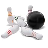 Ocean 5 Aufblasbares riesen Bowling-Spiel | Bowling Set für Kinder | 1...