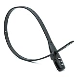 Kabelbinder Schloss mit Zahlencode – extra leichtes Mini-Zahlenschloss...