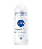 NIVEA Original Care Deo Roll-On (50 ml), pflegendes Anti-Transpirant mit...