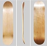 ybaymy 2 Blank Skateboard-Decks, 7-lagiges Ahorn-Skateboard-Deck...
