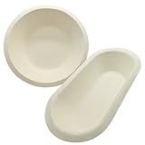 Bäckerei Spiegelhauer Gärkörbchen Set Rund + Lang 1 kg I 750g...