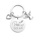 Schutzengel Schlüsselanhänger Auto Glücksbringer Partner Geschenke Für...