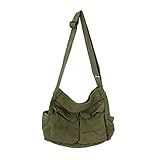 Chirest Messenger-Tasche, große Hobo-Umhängetasche mit mehreren Taschen,...