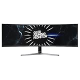Samsung Odyssey Ultra Wide DQHD Gaming Monitor C49RG94SSR, 49 Zoll,...
