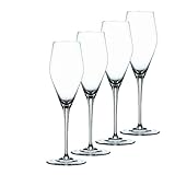 Spiegelau & Nachtmann 4-teiliges Champagnerglas-Set, Glas, Transparent, 8...