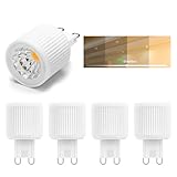 I-SHUNFA G9 Dimmbar LED Lampe 3W Warmweiß 3000K Ersetzt 30W...