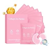 Gel-Augenpads - Gel Aufhellende pads,8 Paar Glättende Unter Augen Pads |...