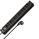 Brennenstuhl Bremounta Steckdosenleiste 6-Fach mit Schalter...