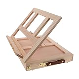 Angoily Zeichenstaffelei Mit Holz Malstaffelei Tischstaffelei Für Skizzen...