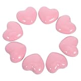 Zerodeko 8 Stück herzförmige Kommodenknöpfe – Keramikknöpfe für...