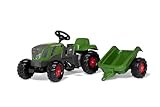 Rolly Toys rollyKid Fendt Vario (Trettraktor mit Anhänger für Kinder,...