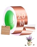 A aBlumen Kupferband gegen Schnecken 50mm x 20m – Selbstklebende...