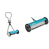 Gardena Classic Spindelmäher 400: Handrasenmäher mit 40cm Arbeitsbreite &...