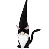 Gxdamxz Wichtel Deko Innenbereich, Handgemachte Katze Elf für...