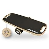 Schildkröt WoodenBalance Board aus Echtholz, rutschfeste Oberfläche,...