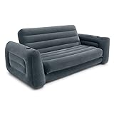 Intex Aufblasbares Camping-Sofa, Queen-Size-Bett, ausziehbar, Futoncouch...