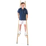 Sport-Thieme Stelzen | Kinderstelzen aus Massivholz | Höhenverstellbar bis...