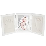 Bieco Set für Gipsabdruck Baby Hand und Fuß | komplettes Baby Abdruckset...