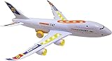 Top Race Flugzeug Spielzeug Boeing 747 Flugzeugspielzeug mit Lichtern und...