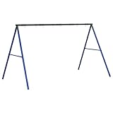 vidaXL Schaukelgestell mit 8 Haken Blau Stahl, Schaukel,...