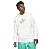 Nike Herren Giannis Greek Freak Pullover Fleece Hoodie, Weiss/opulenter...