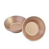 BESTYASH 5 Stück Backförmchen Rund Antihaftbeschichtete Verdickte...