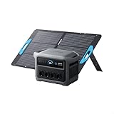 Anker SOLIX C1000 Gen 2 Tragbare Powerstation mit 100W Solarpanel, 2.000W...
