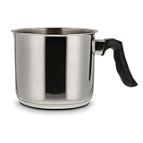 Level One Topf Kochtopf Milchtopf 14 cm Induktion, Edelstahl unbeschichtet...