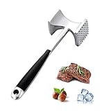 NEXROLA Fleischklopfer, Schnitzelklopfer, Fleischhammer, Meat Tenderizer,...