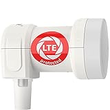 DUR-line +Ultra Single LNB - 1 Teilnehmer weiß - mit LTE-Filter [ Test...