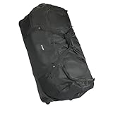 New Rebels Nevada Newark Schwarz 2 Rolls Reisetasche - 130L erweiterbare...
