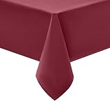 Smiry Tischdecke Abwaschbar Rechteckig 100x140cm Tischtuch Polyester...